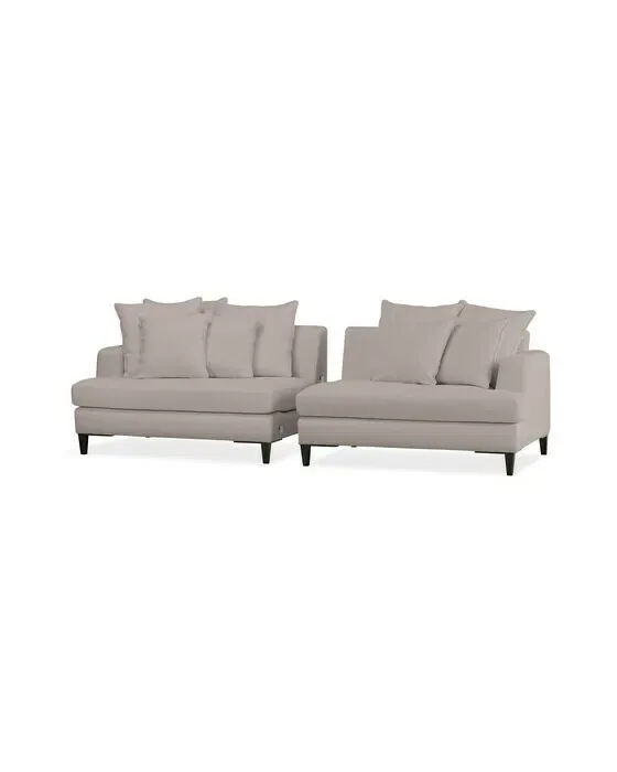 Los Angeles sofa 4-personers sand (delelig)