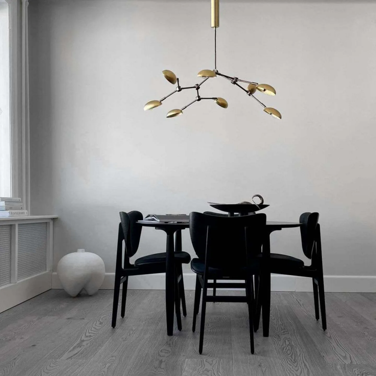101 Copenhagen Drop Chandelier Deckenleuchte mini Messing