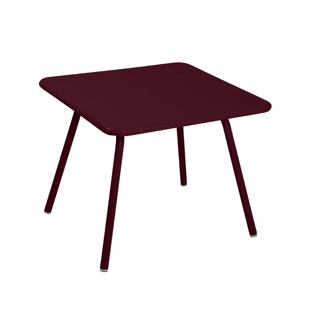 Fermob Luxembourg barnbord Black cherry (vinröd)