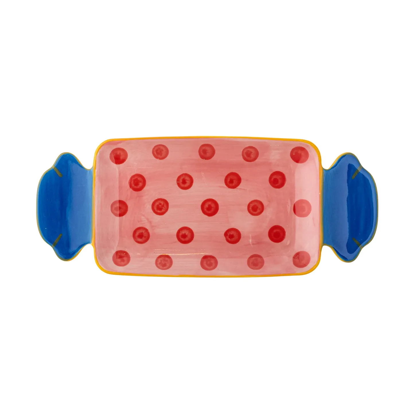 Bloomingville Caramella serveringsfat 10,5x25,5 cm Rosa