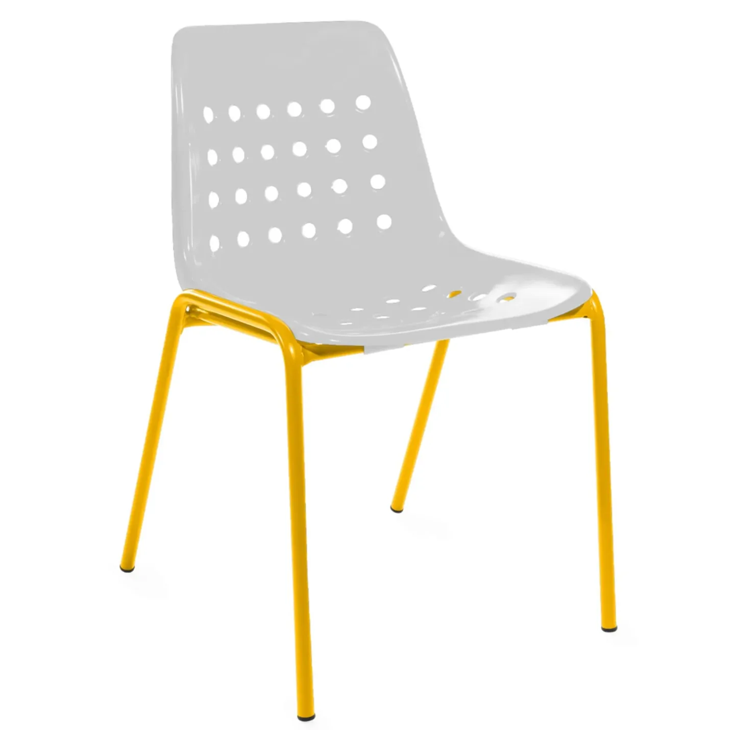 Schaffner Schalen-Stuhl Bermuda Weiss | Schubiger Möbel