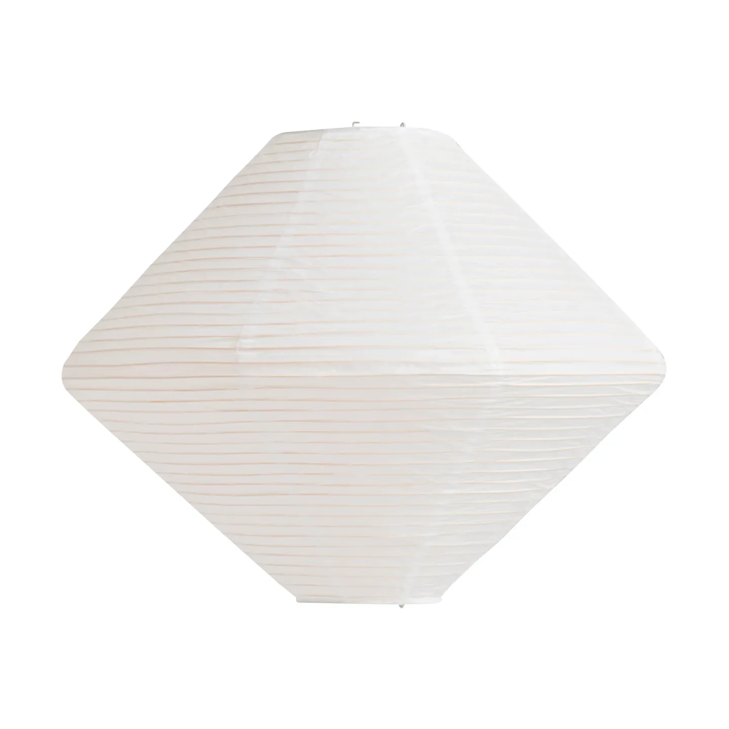 HAY Paper Shade Diamond lampskärm Classic white, Ø80 cm
