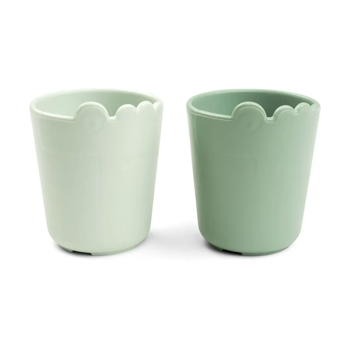 Done by deer Croco Kiddish Mini-Becher 10 cl 2-Pack Green