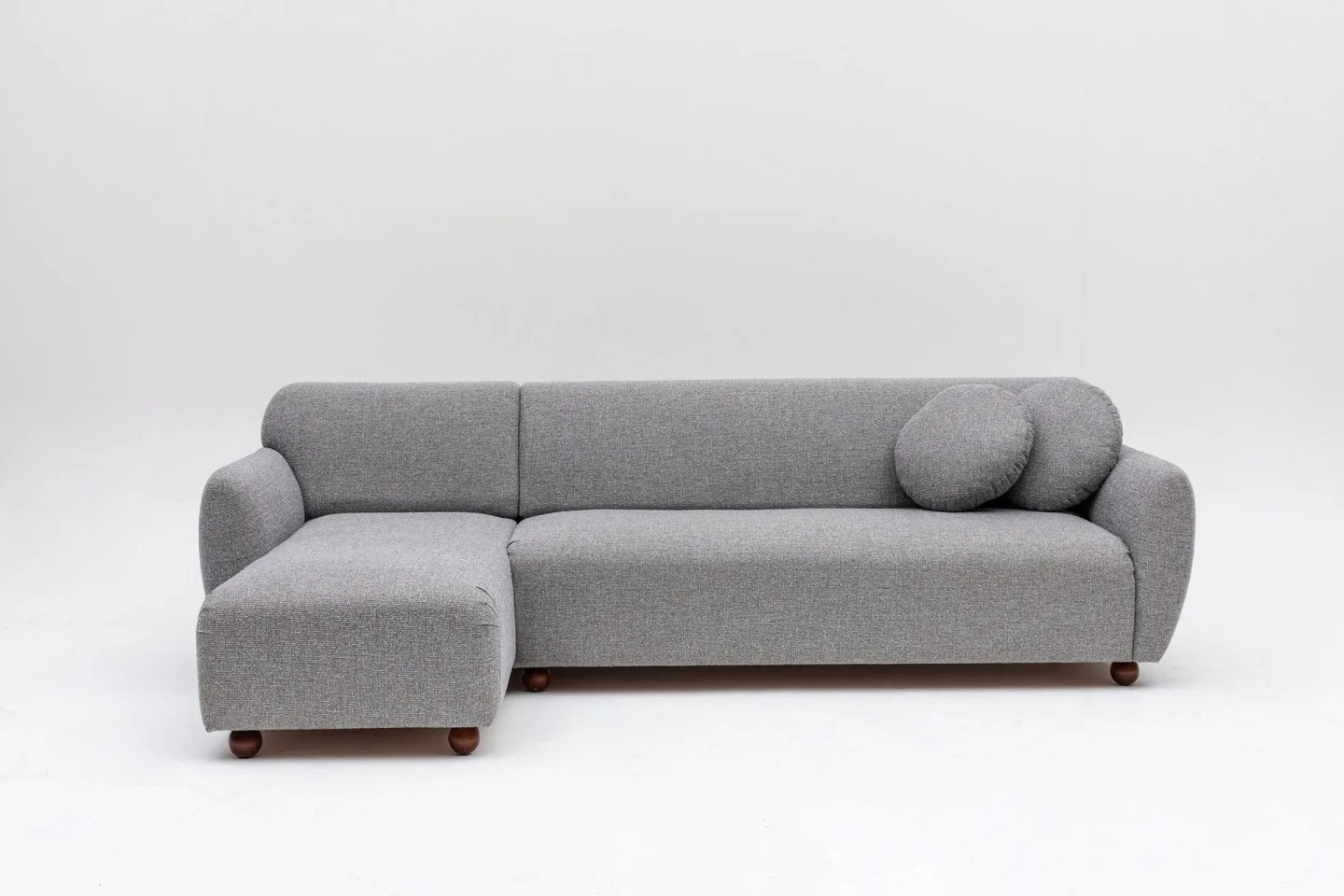 Whitecliffs Divansoffa 3-sits - Grå