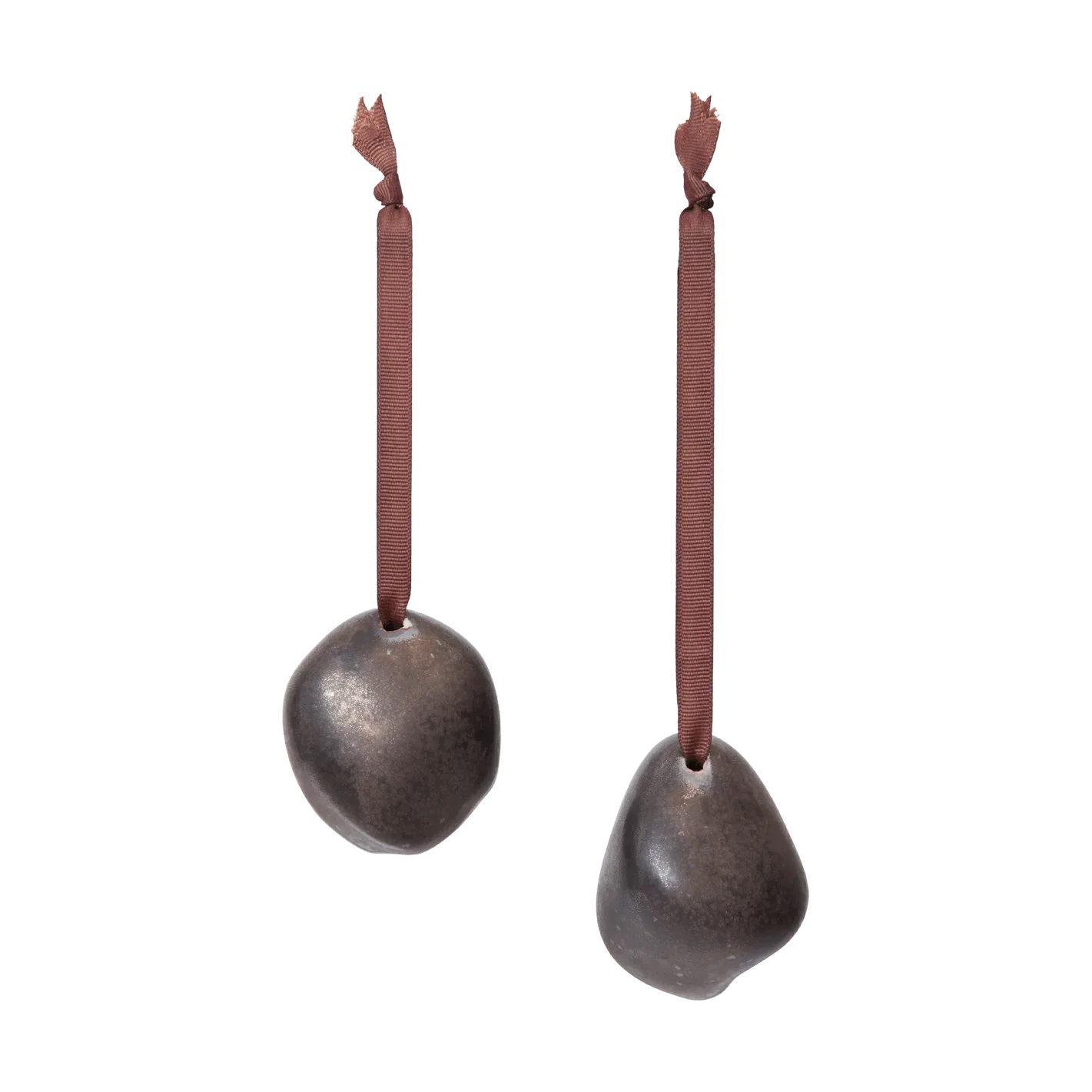 Ferm Living Bellure julhänge 7 cm 2 delar Rustic Bronze