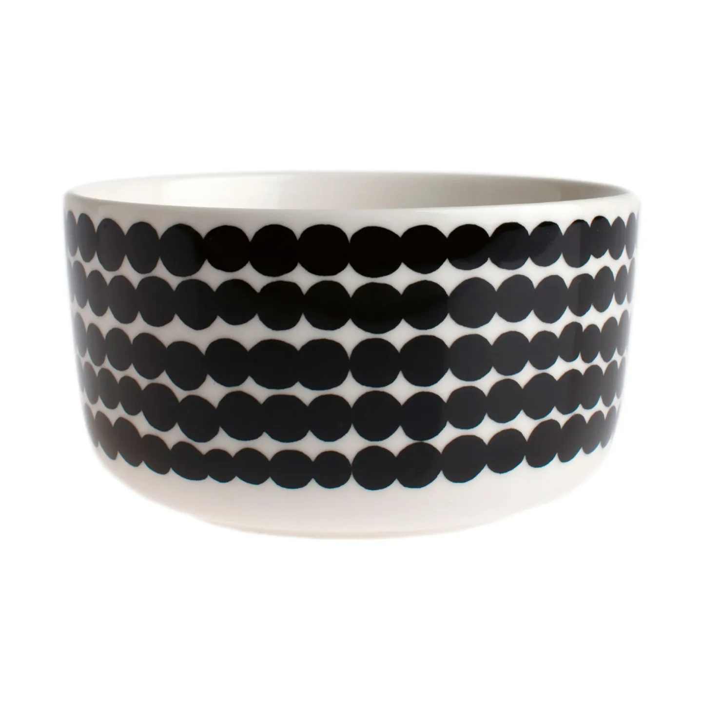 Marimekko Räsymatto skål 5 dl svart