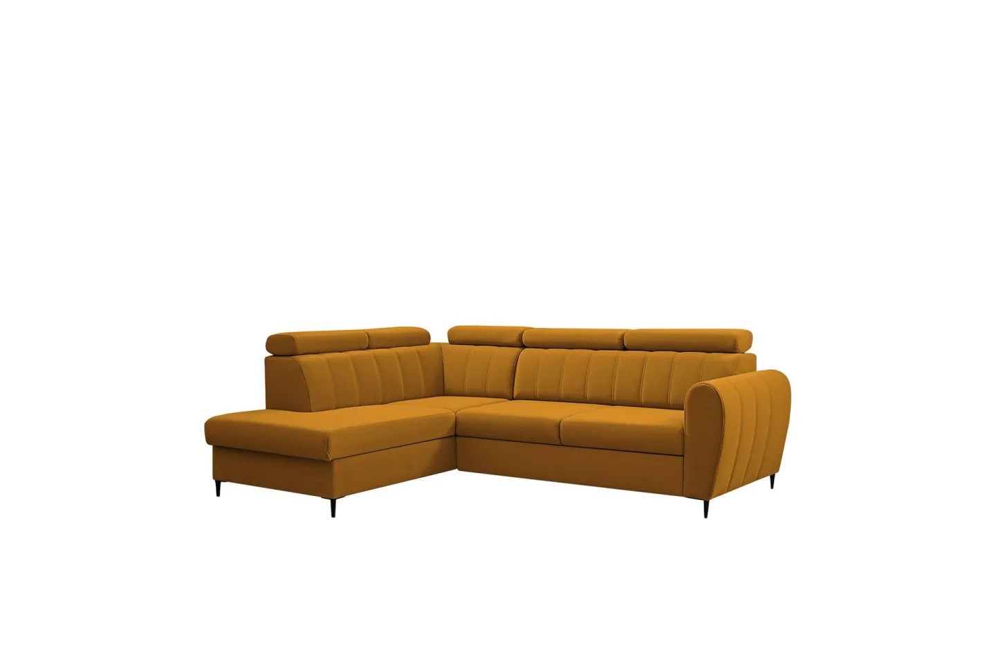 Hoffman Soffa med Schäslong 3-sits - Orange