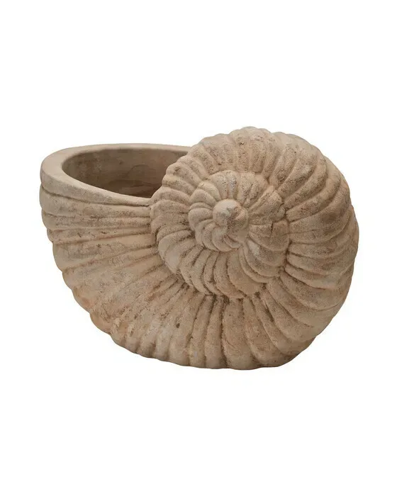 Musling krukke antik terracotta