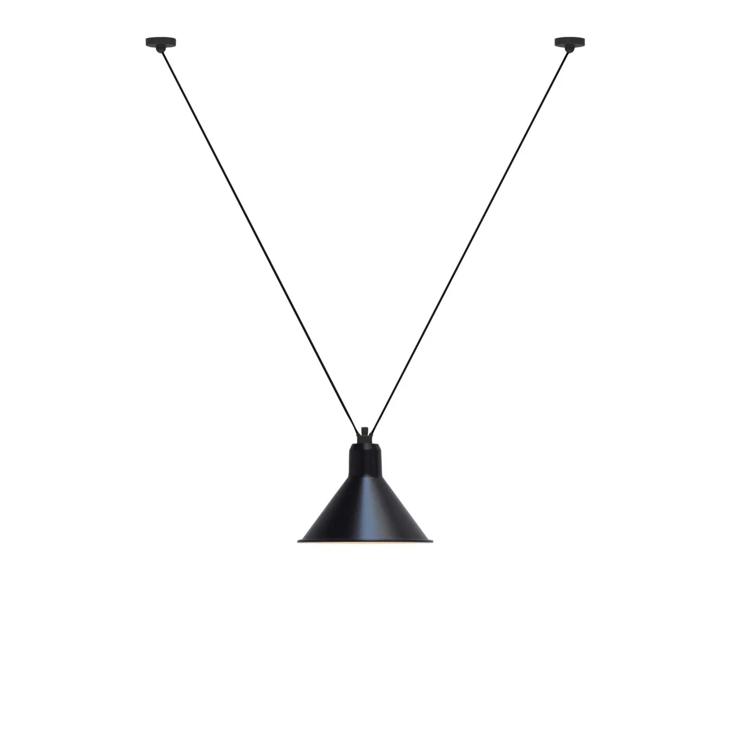 DCWéditions - Les Acrobates De Gras 323 XL Conic Black - Pendellampor - Bernard-Albin Gras - Svart