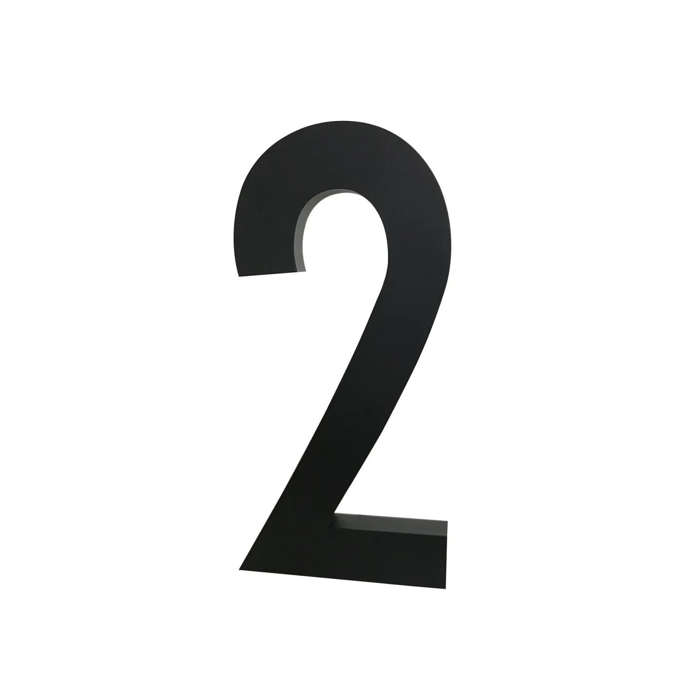 Design Letters Design Letters siffror aluminium 50 mm 2