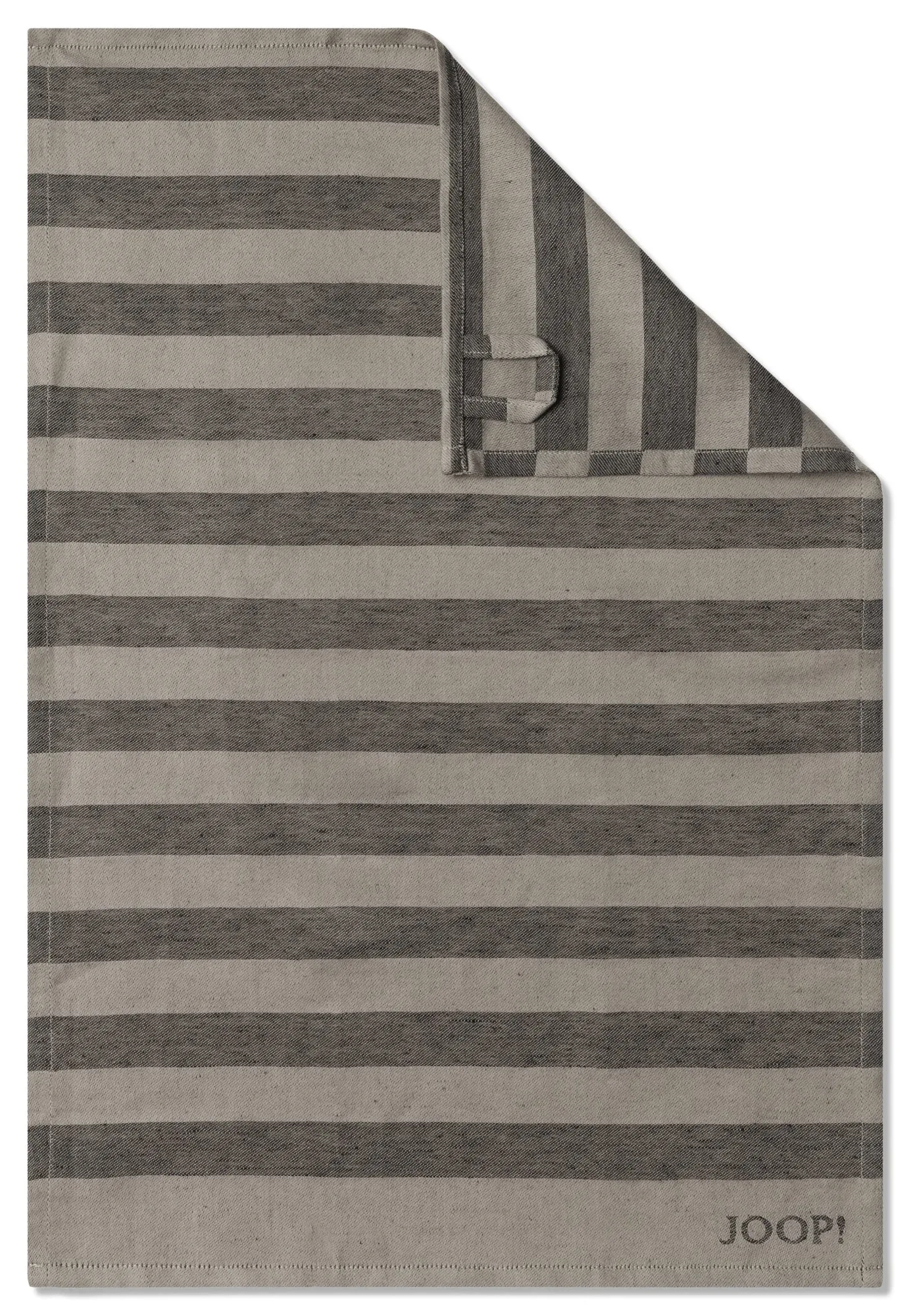 Cawö Geschirrtücher Stripes, 50 x 70 cm Grau | Schubiger Möbel