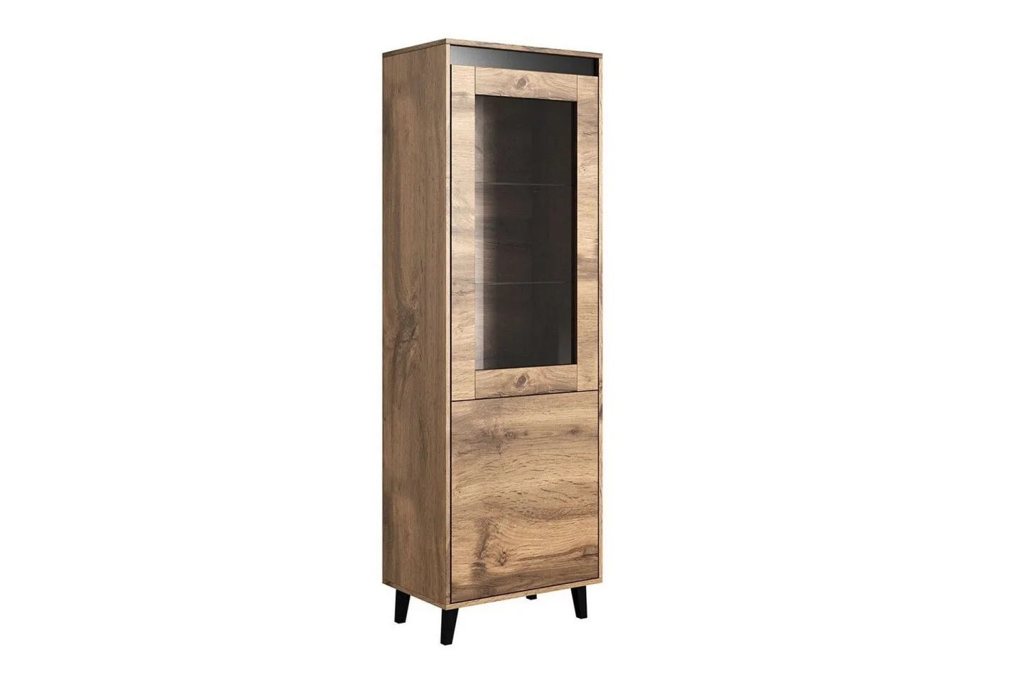 Strontian Vitrinskåp 183 cm Scandinavian Choice Anthracite -