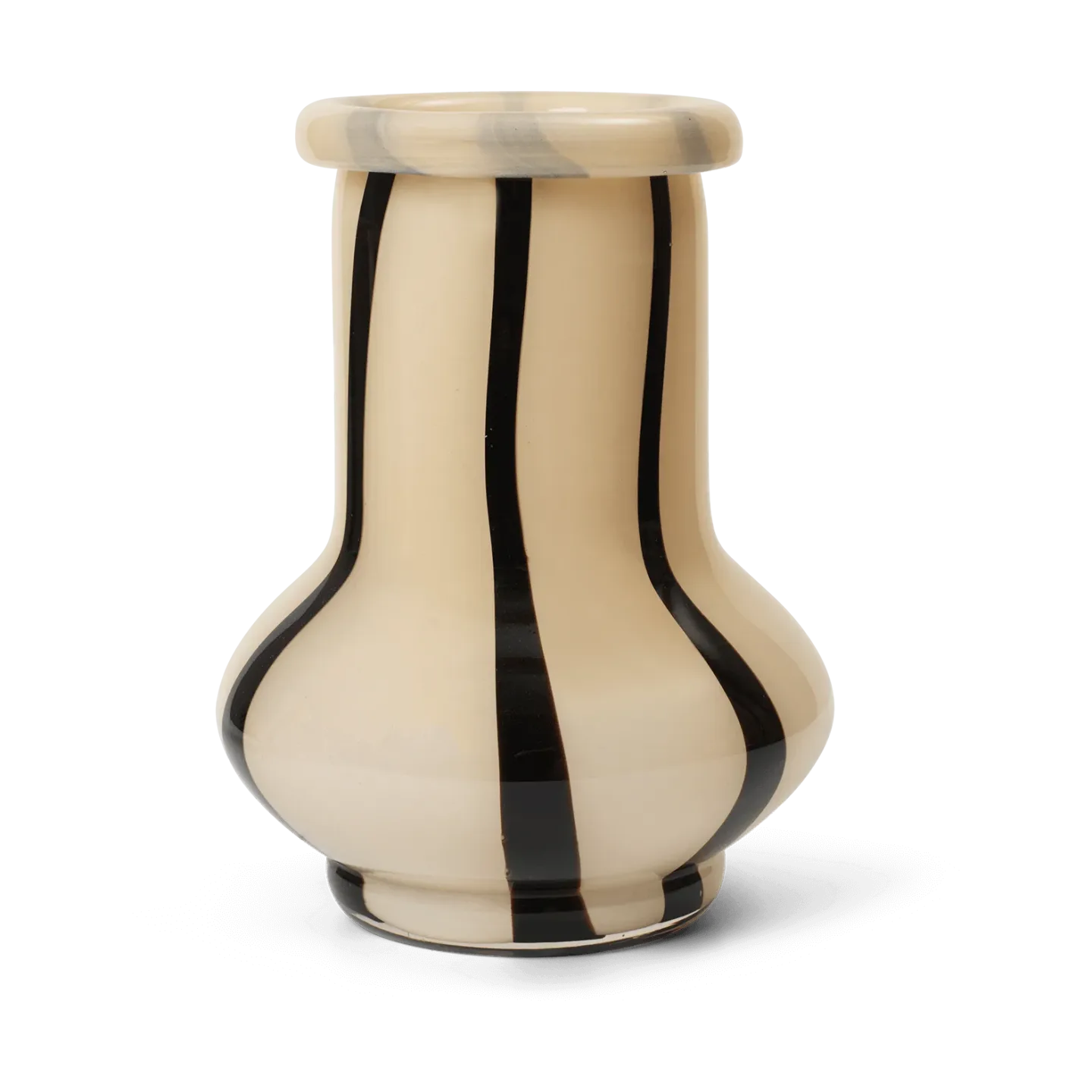 Ferm Living Riban Vase 24 cm Cream