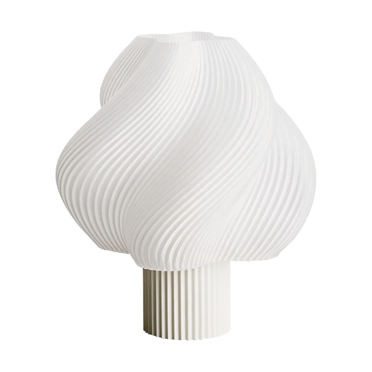 Crème Atelier Soft Serve tragbare Tischleuchte Vanilla bean, 23 cm