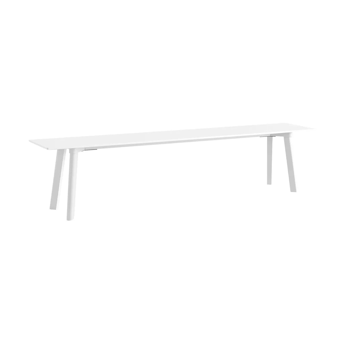 HAY CPH215 Deux 2.0 Bank 200 cm Pearl white-lacquered beech