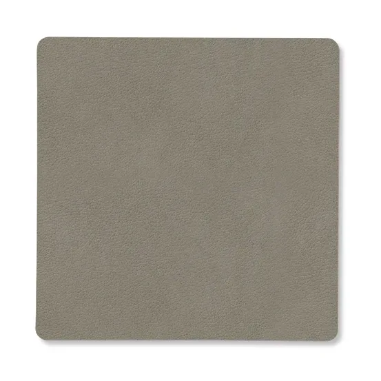 LIND DNA Nupo Glasuntersetzer square Flint grey