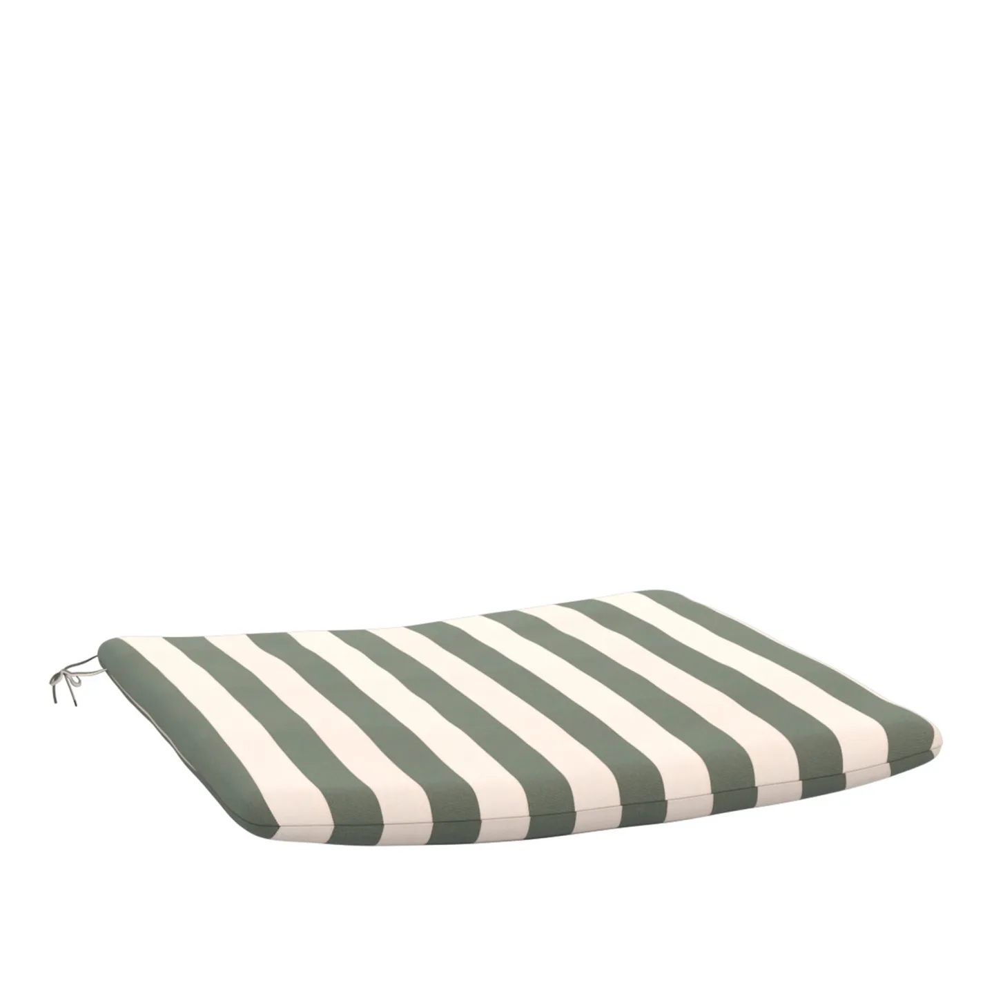 Fritz Hansen - Selandia sittdyna karmstol utomhus light apricot/dark green stripe - Dynor och kuddar - Skagerak Design Team