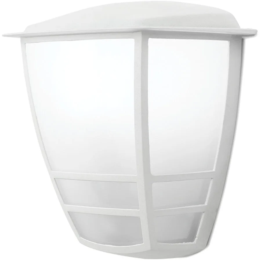 Aussenlampe Lift Weiss 18 cm 19.5 cm - Material: Aluminium-Druckguss