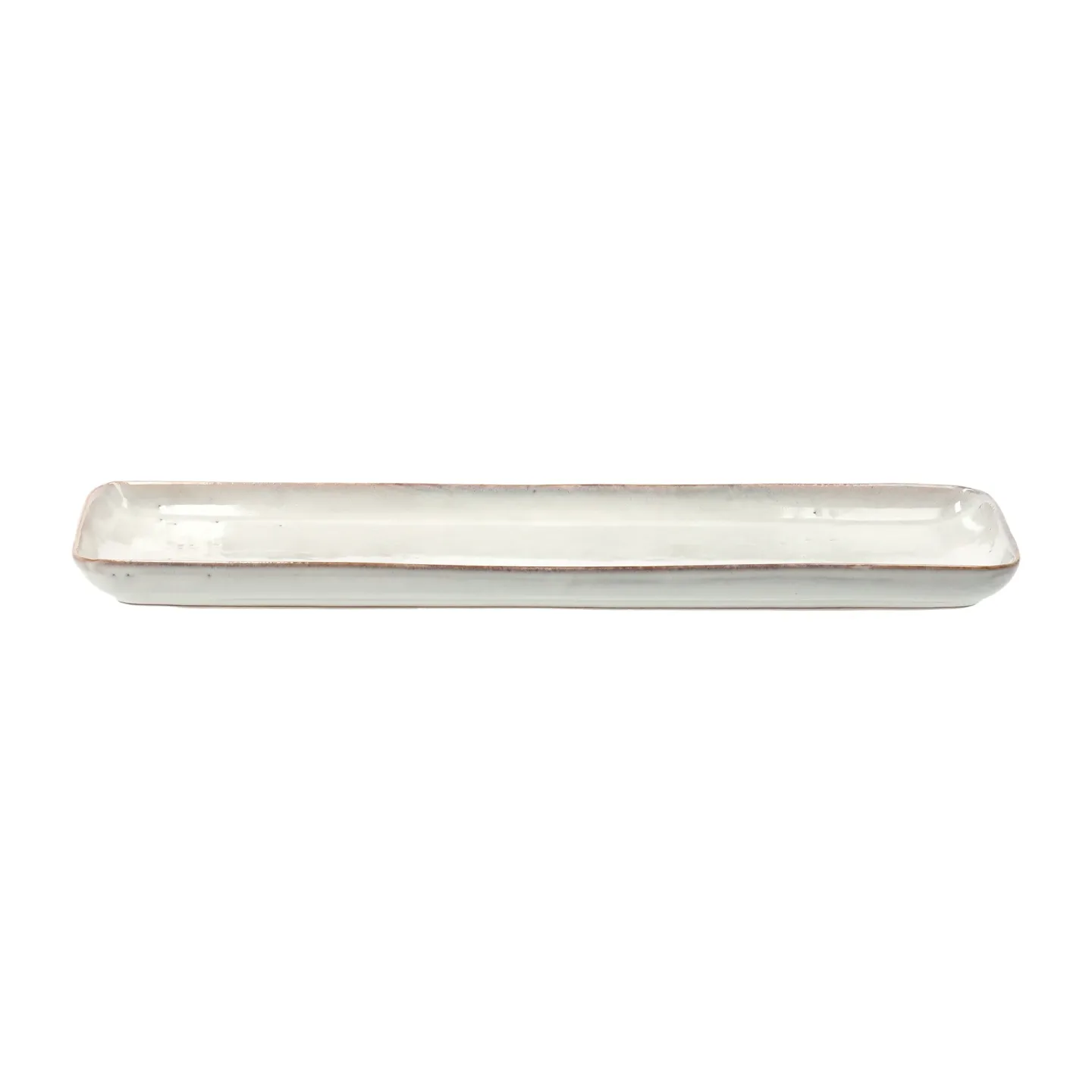 Broste Copenhagen Nordic Sand fyrkantigt fat 12,5x35 cm