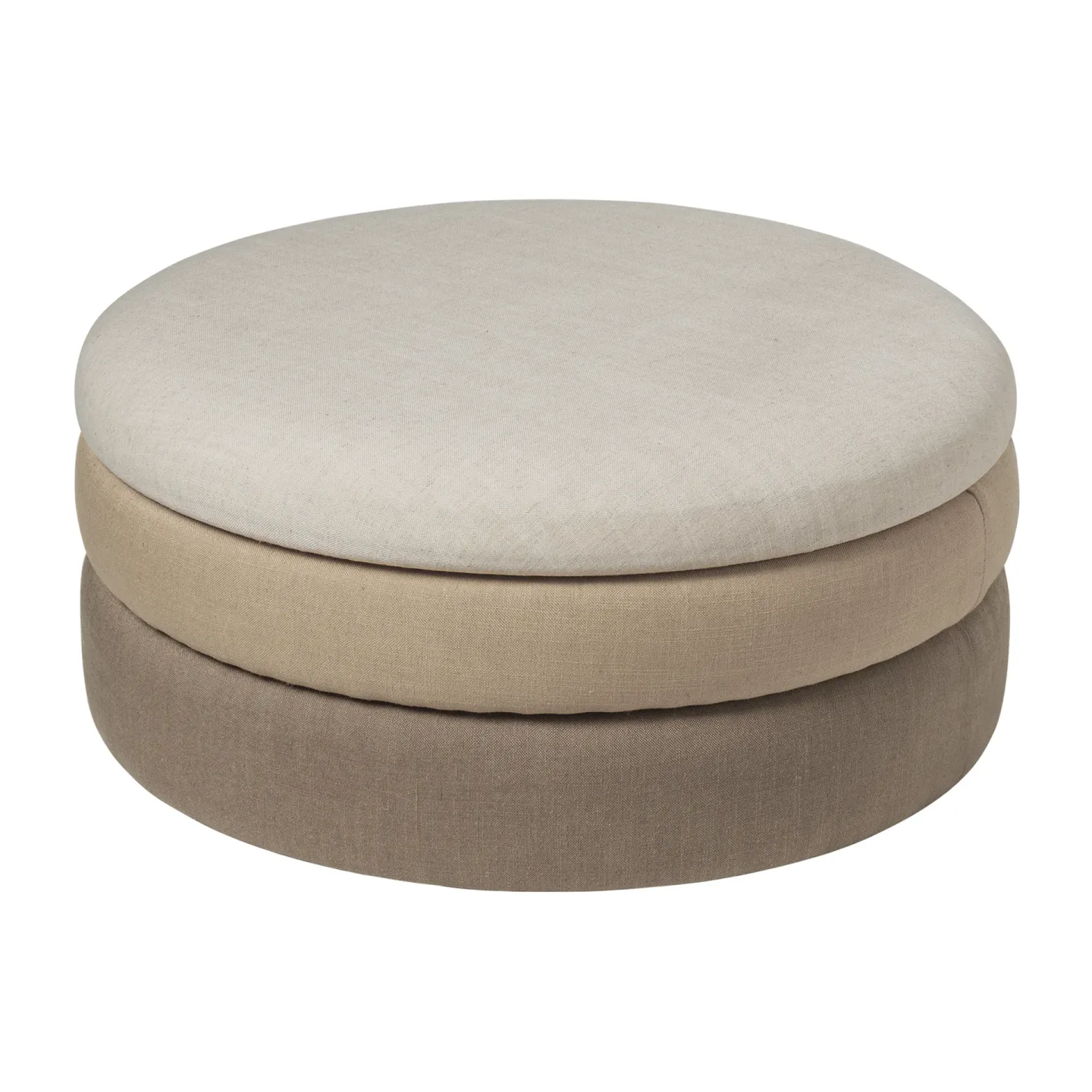 Broste Copenhagen Pond puff 30 cm Beige shades