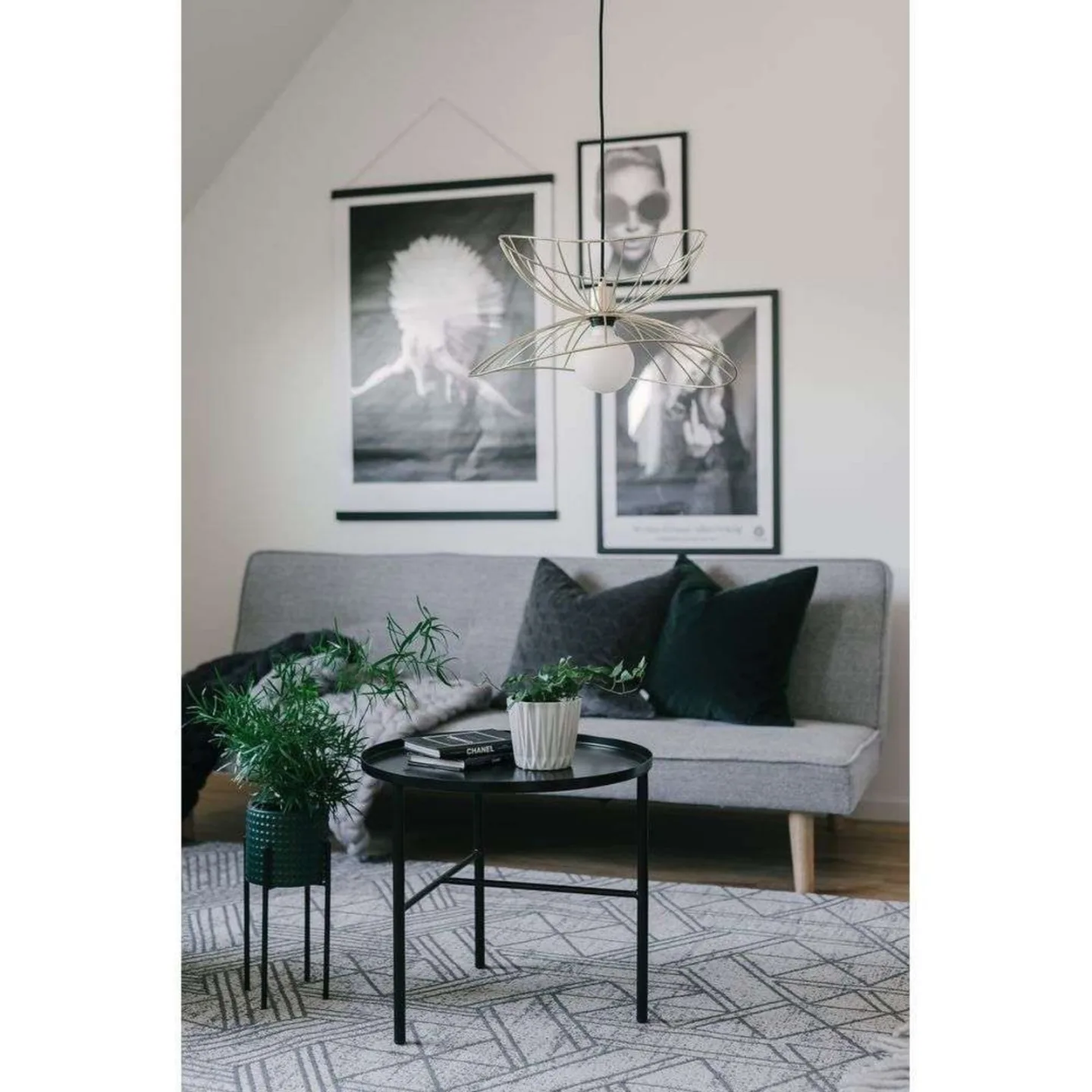 Ray 45 Taklampa Mässing - Globen Lighting - Matsal - Metall