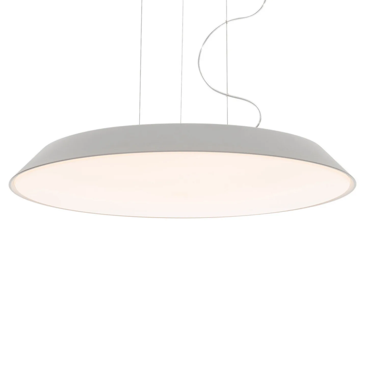Febe S LED Pendelleuchte 3000K White - Artemide - Wohnzimmer - Modern - Kunststoff - Einflammig