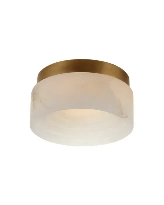 Otto 5" Solitaire Antique-Burnished Brass