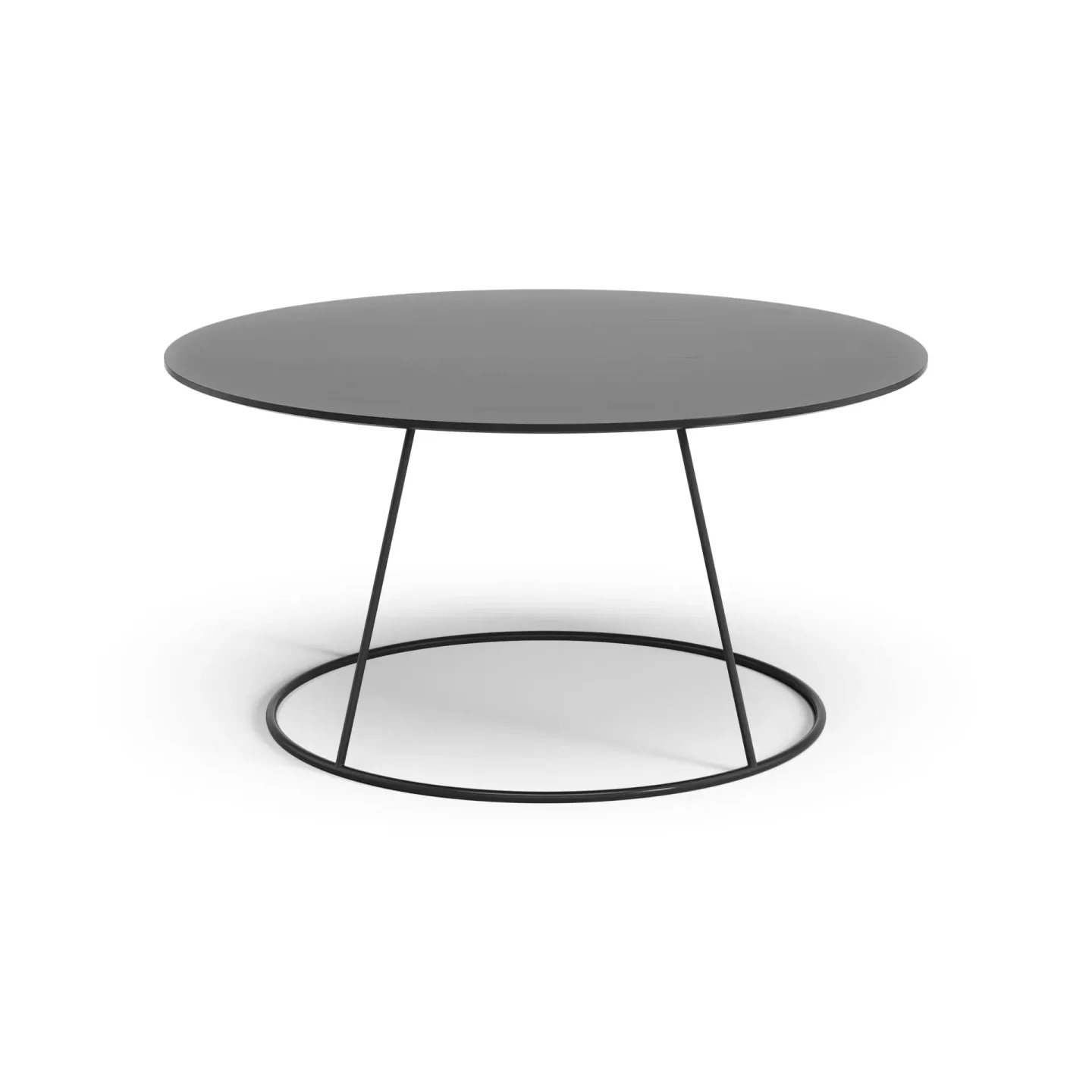 Swedese Breeze bord slät skiva Ø80 cm Svart