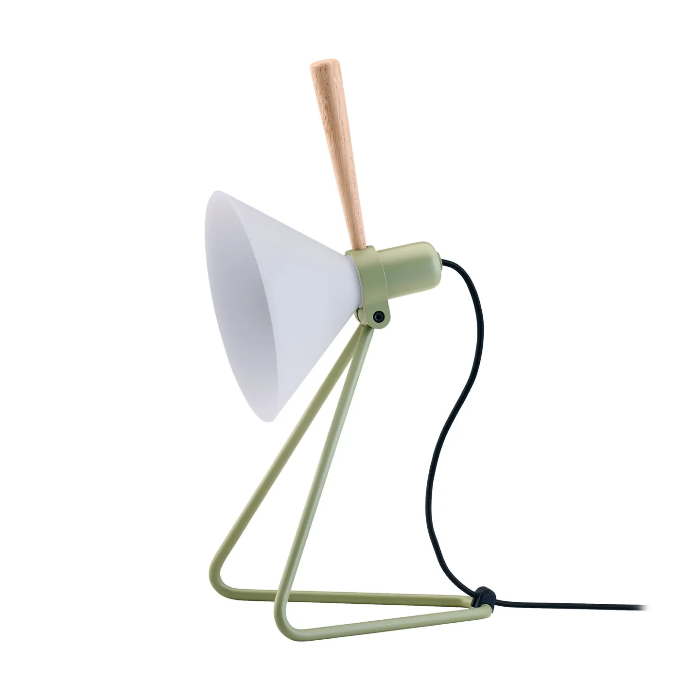 Le Klint Spot vägg/bordslampa Olive green-oak
