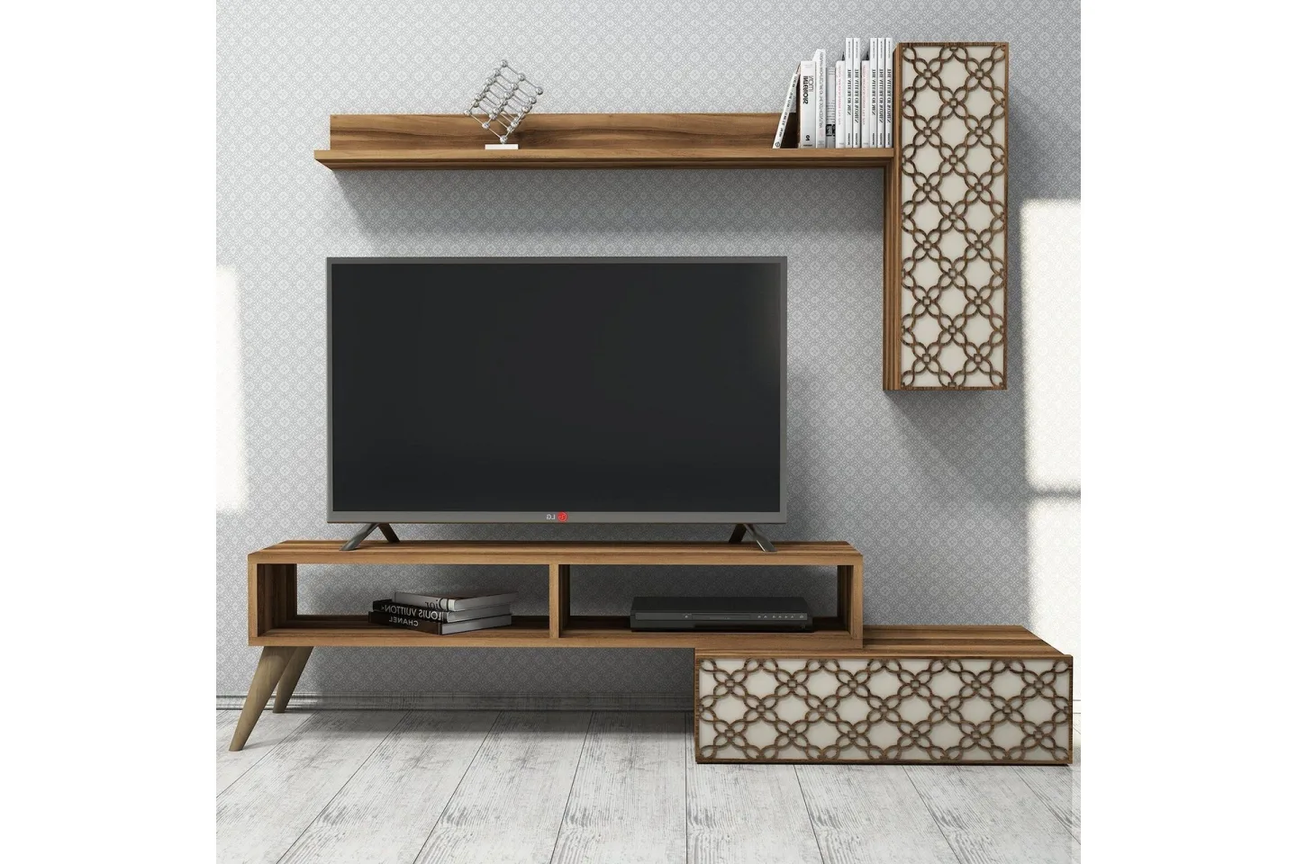 Hovdane TV-Möbelset 150 cm - Brun