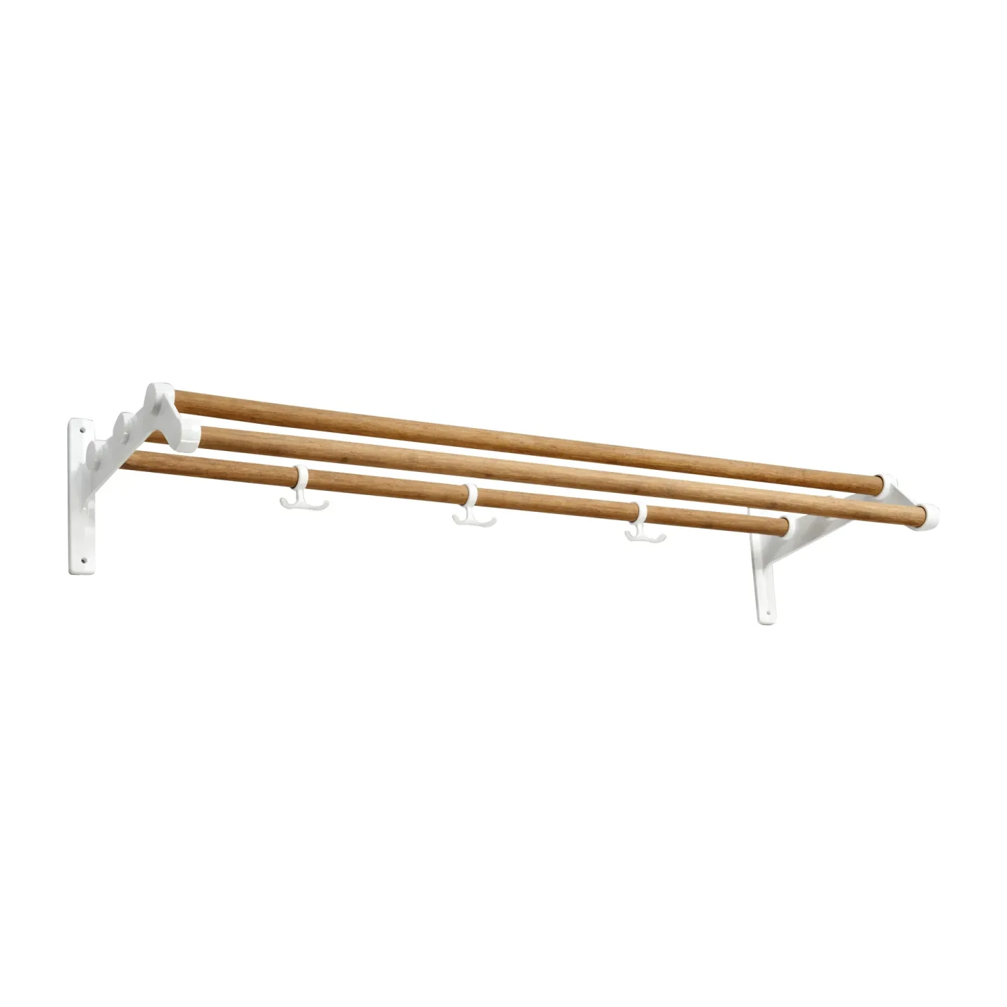 Essem Design Nostalgi 291 hatthylla 100 cm Bambu-vit