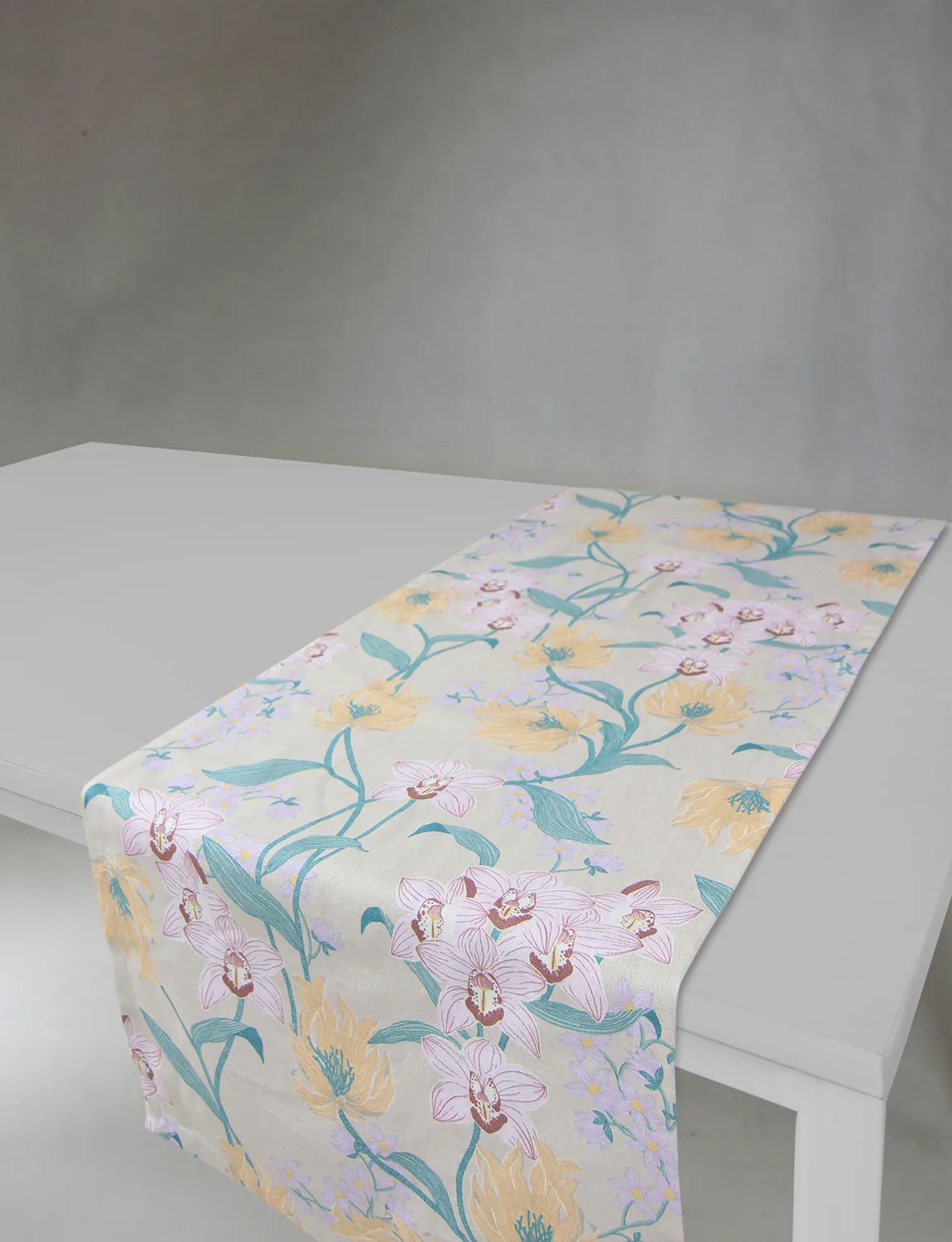 Løpere - Florina (rosa) (Størrelse: 40 x 140 cm)