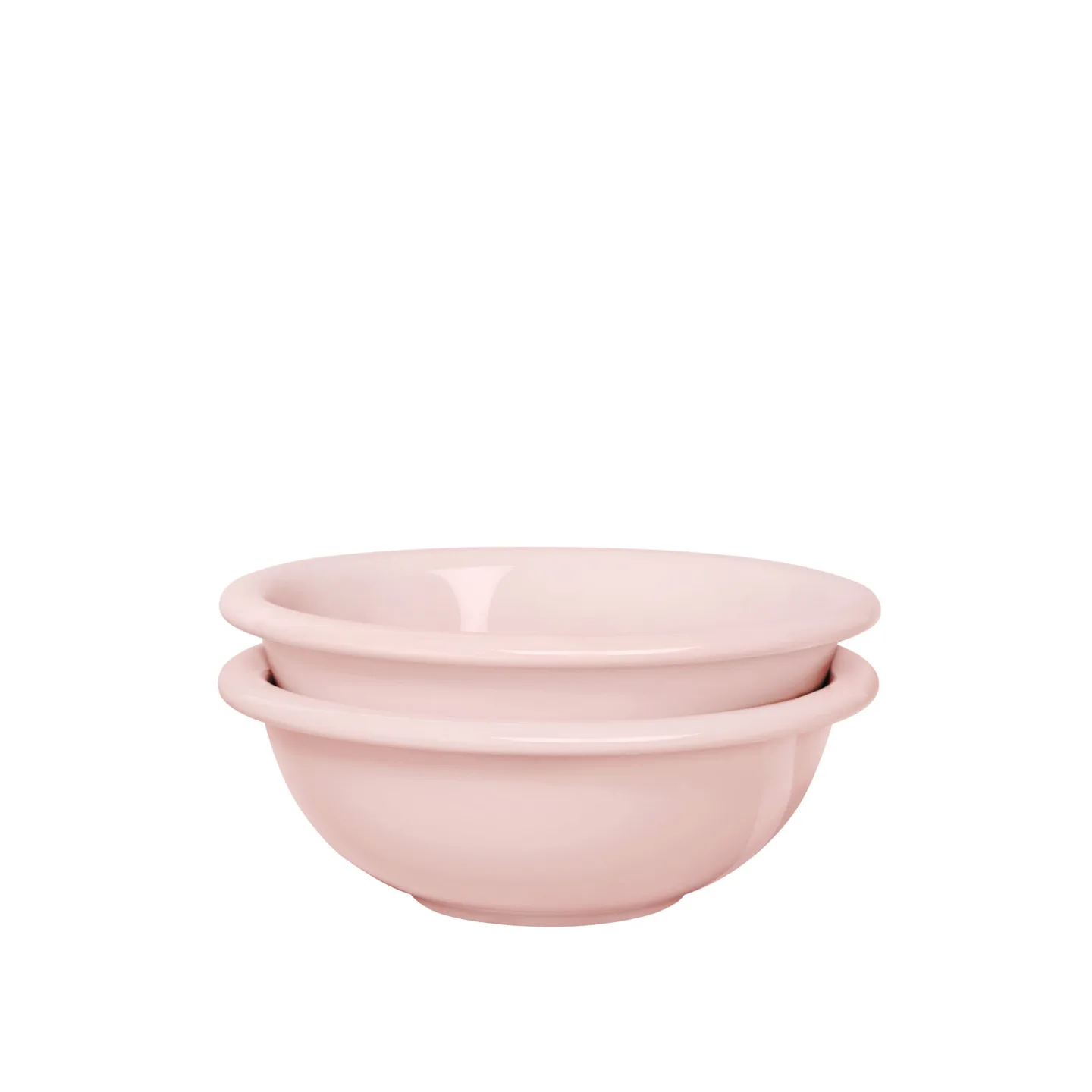 HEM - Bronto Bowl (Set of 2) Pink - Djupa tallrikar - supergroup - Rosa - Sten