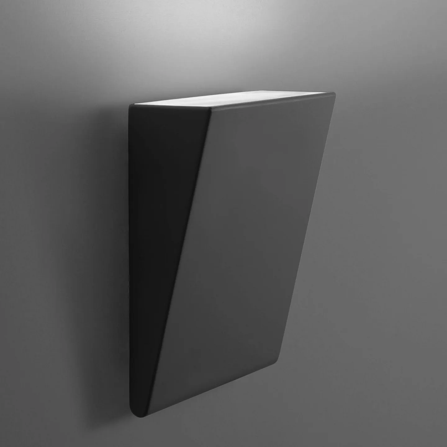 Cuneo LED-Außenwandleuchte, anthrazit - Artemide - Design - Metall - Eckig