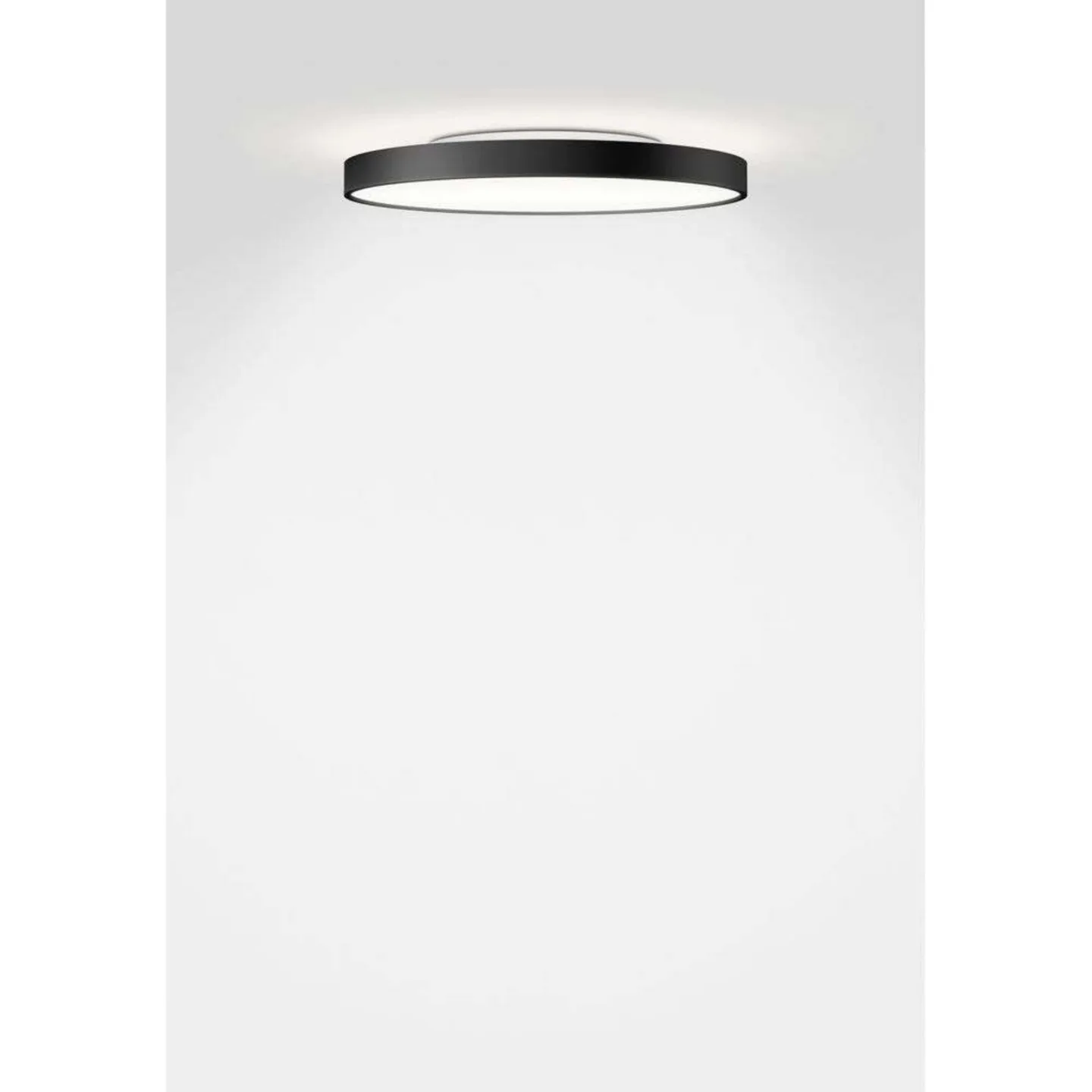 Slice² PI Deckenleuchte Ø335 Black - Serien Lighting - Wohnzimmer - Aluminium