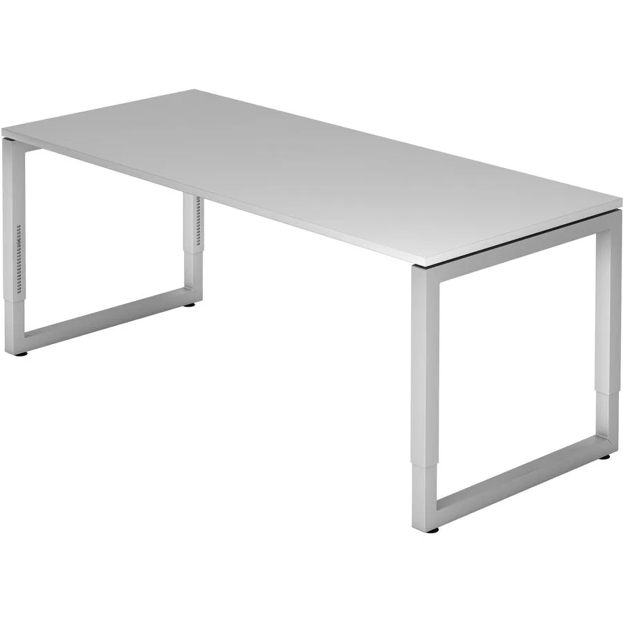 Schreibtisch Office grau Holzwerkstoff B 180 T 80 cm