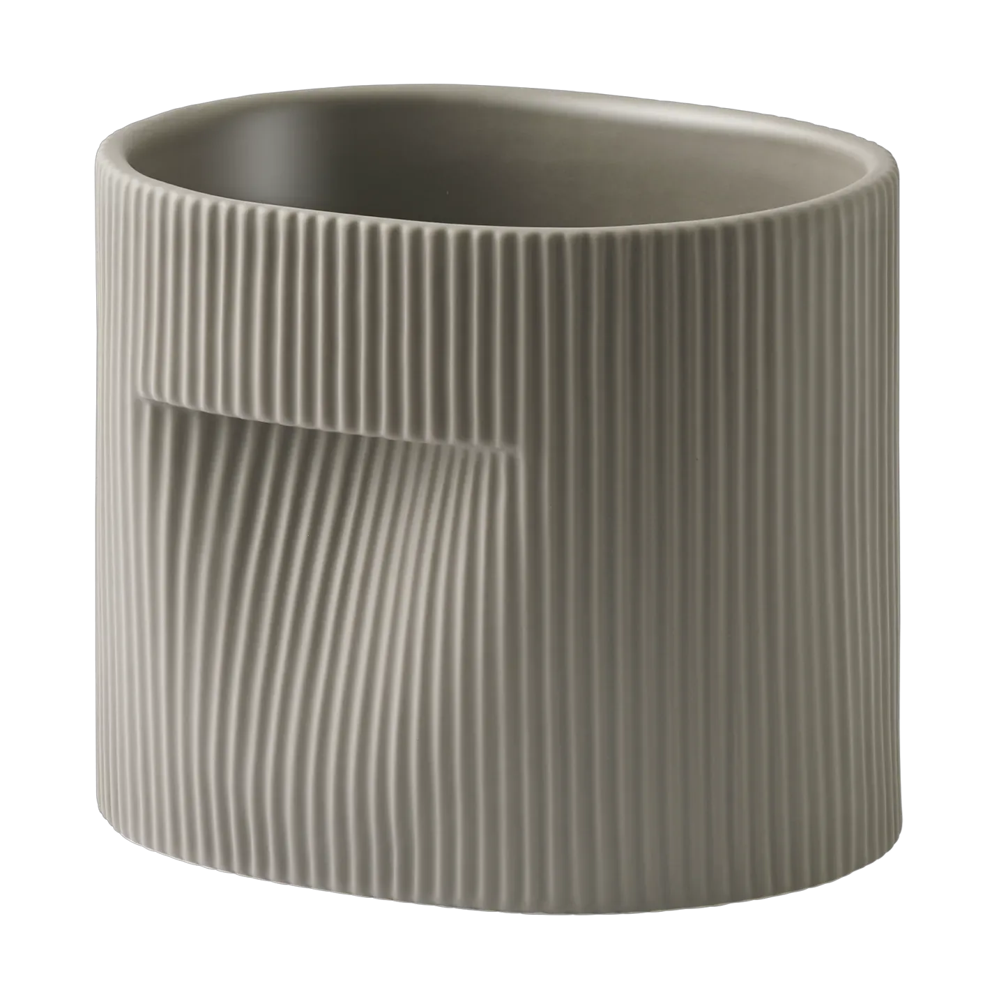 Muuto Ridge Blumentopf 15 cm Taupe