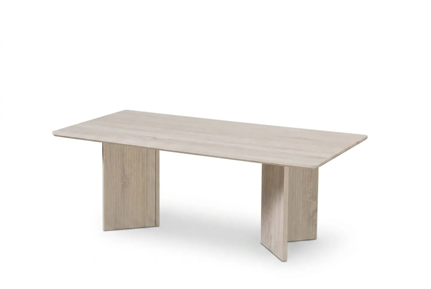 Edda Soffbord Rektangulär 120 cm - Vitlaserad