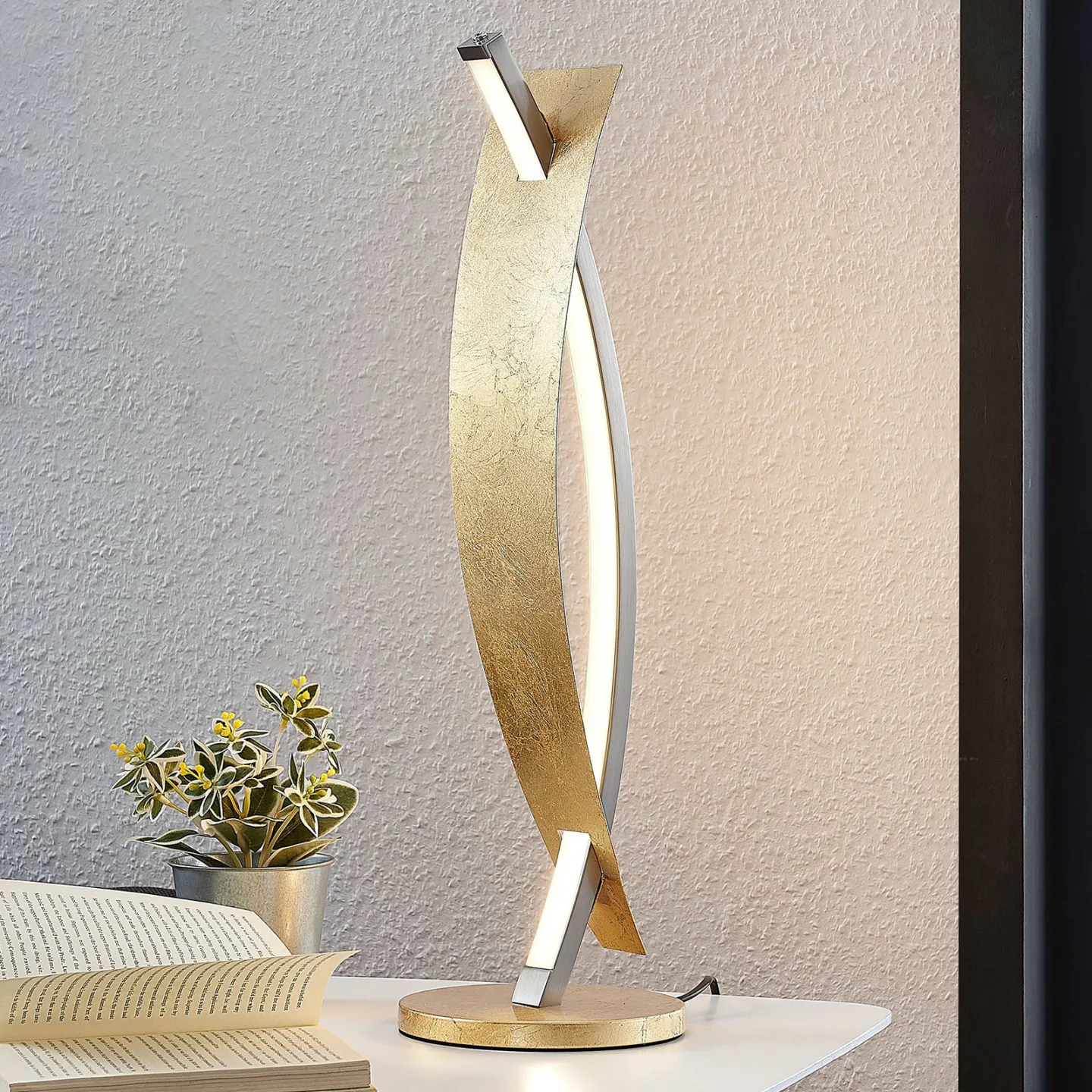 Marija Bodlampe Gold/Silver - Lucande - Stue - Moderne - Metall - Med en lyskilde