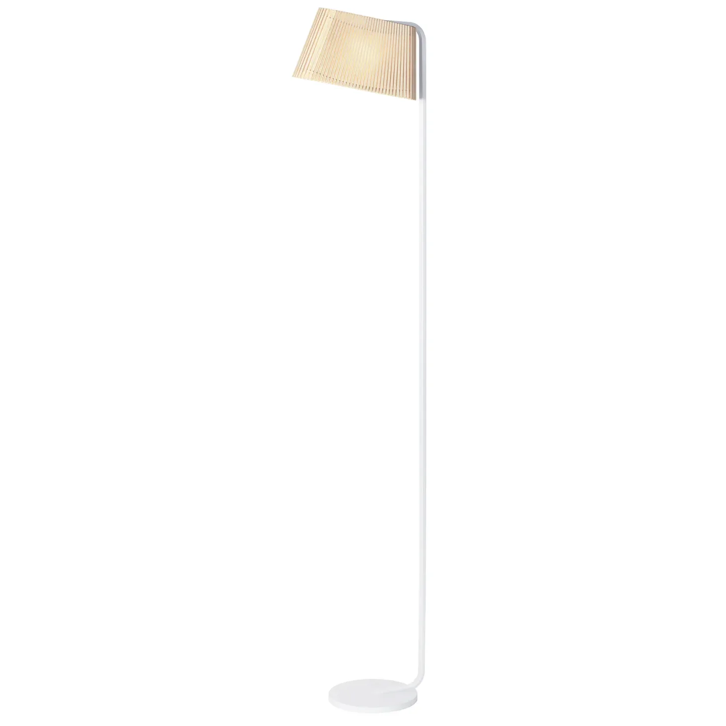 Secto Design Owalo 7010 golvlampa Natural birch
