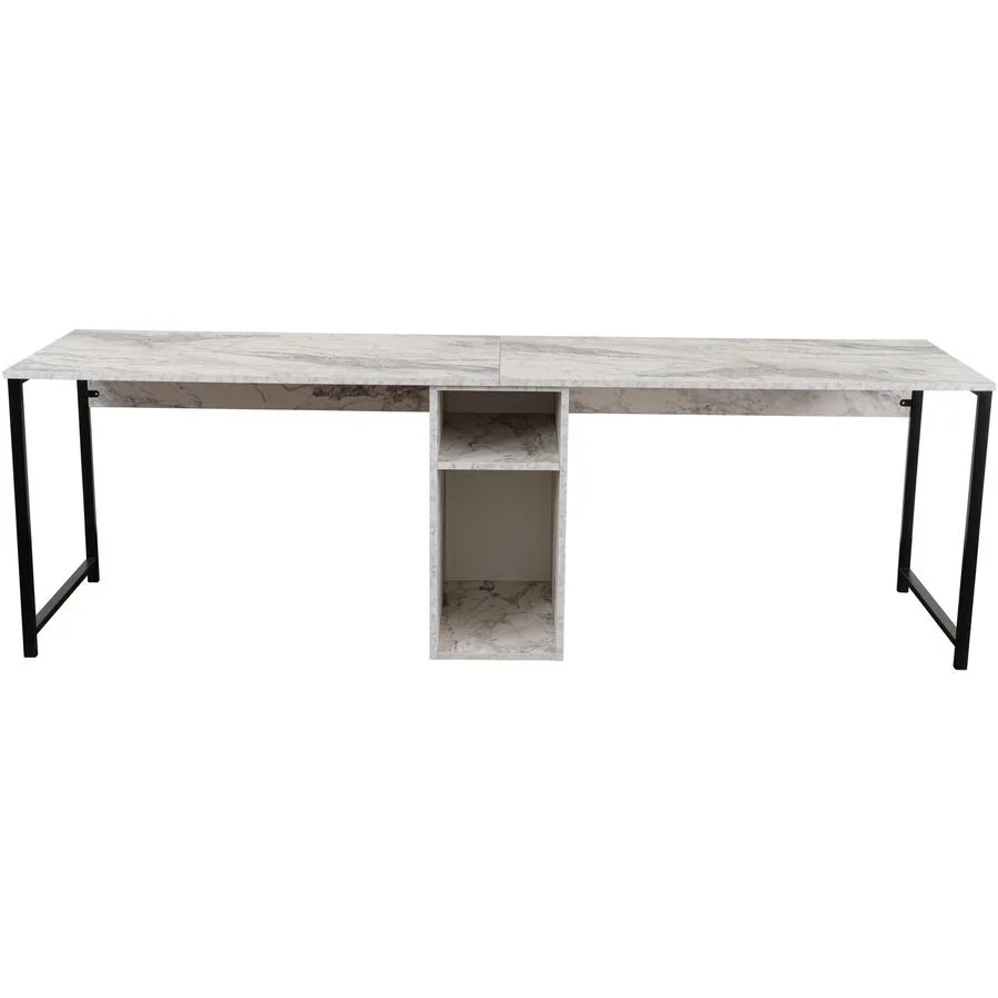 Schreibtisch Georis marmor Holzwerkstoff B 240 T 60 cm