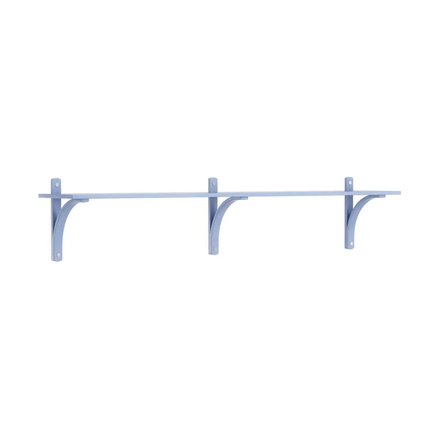 Swedese Levi hylla 1 hyllplan ILKE Blue-aluminium, 180 cm