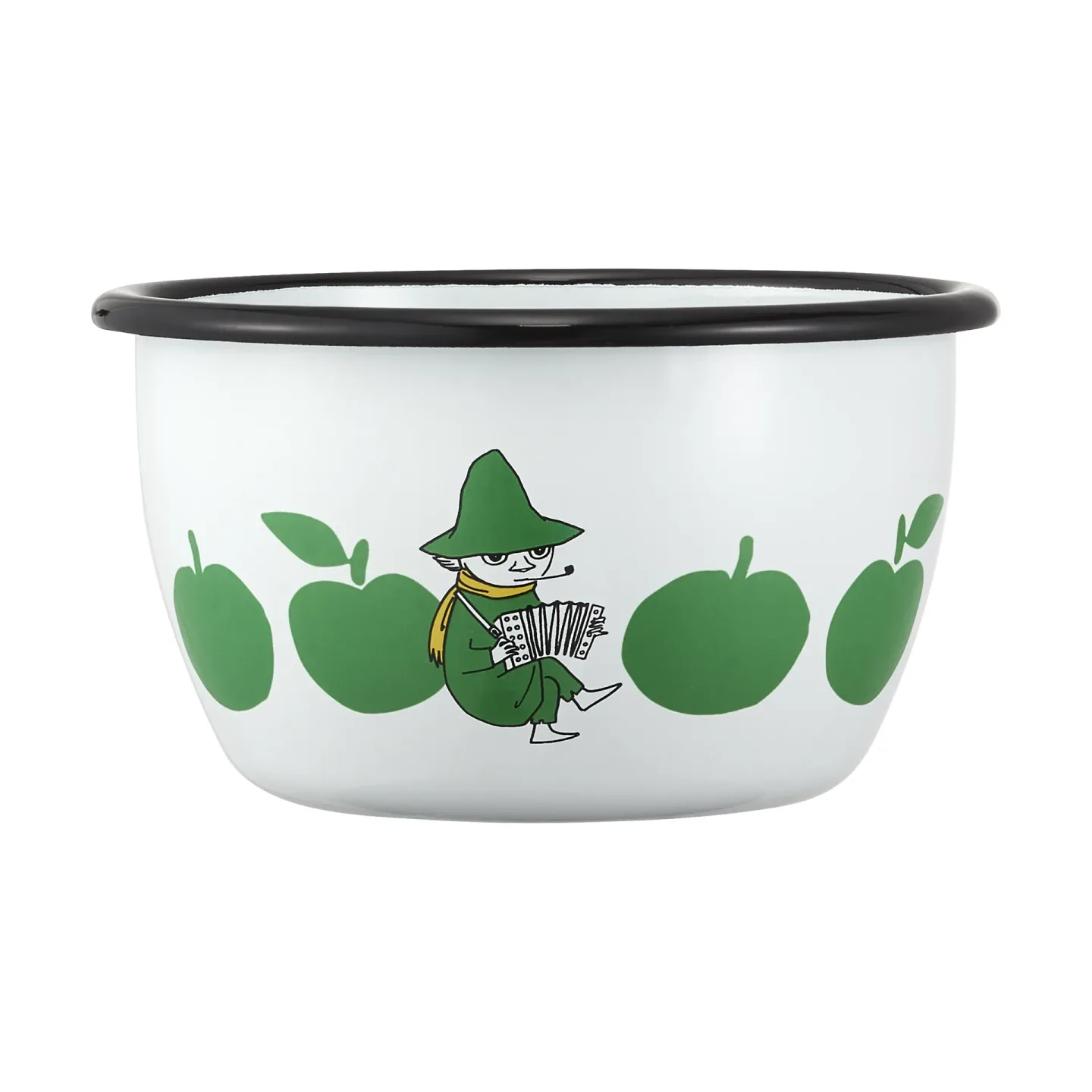 Muurla Moomin Emailleschale 60 cl Joyfull Apples