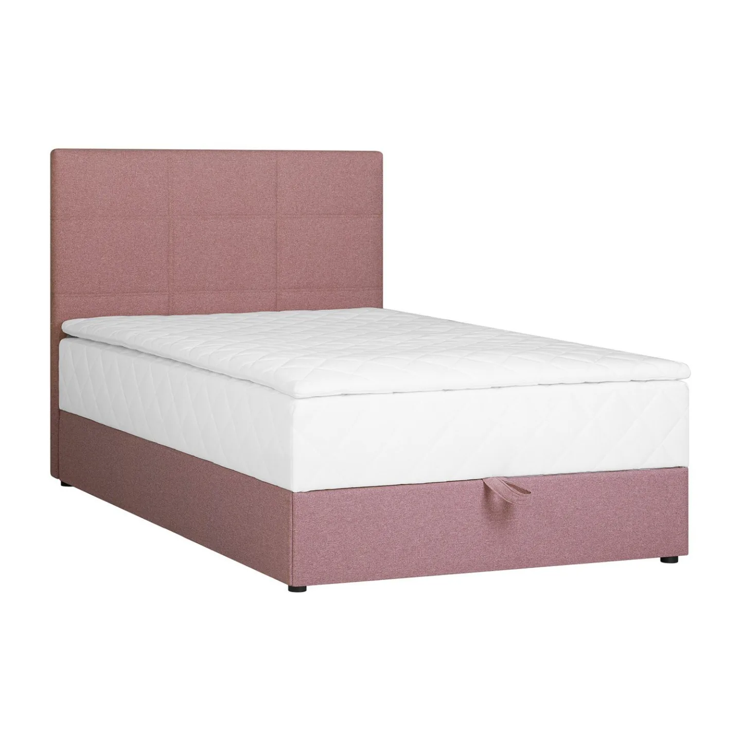 Kontinentalsäng Kalen med madrass 120x200 cm - rosa
