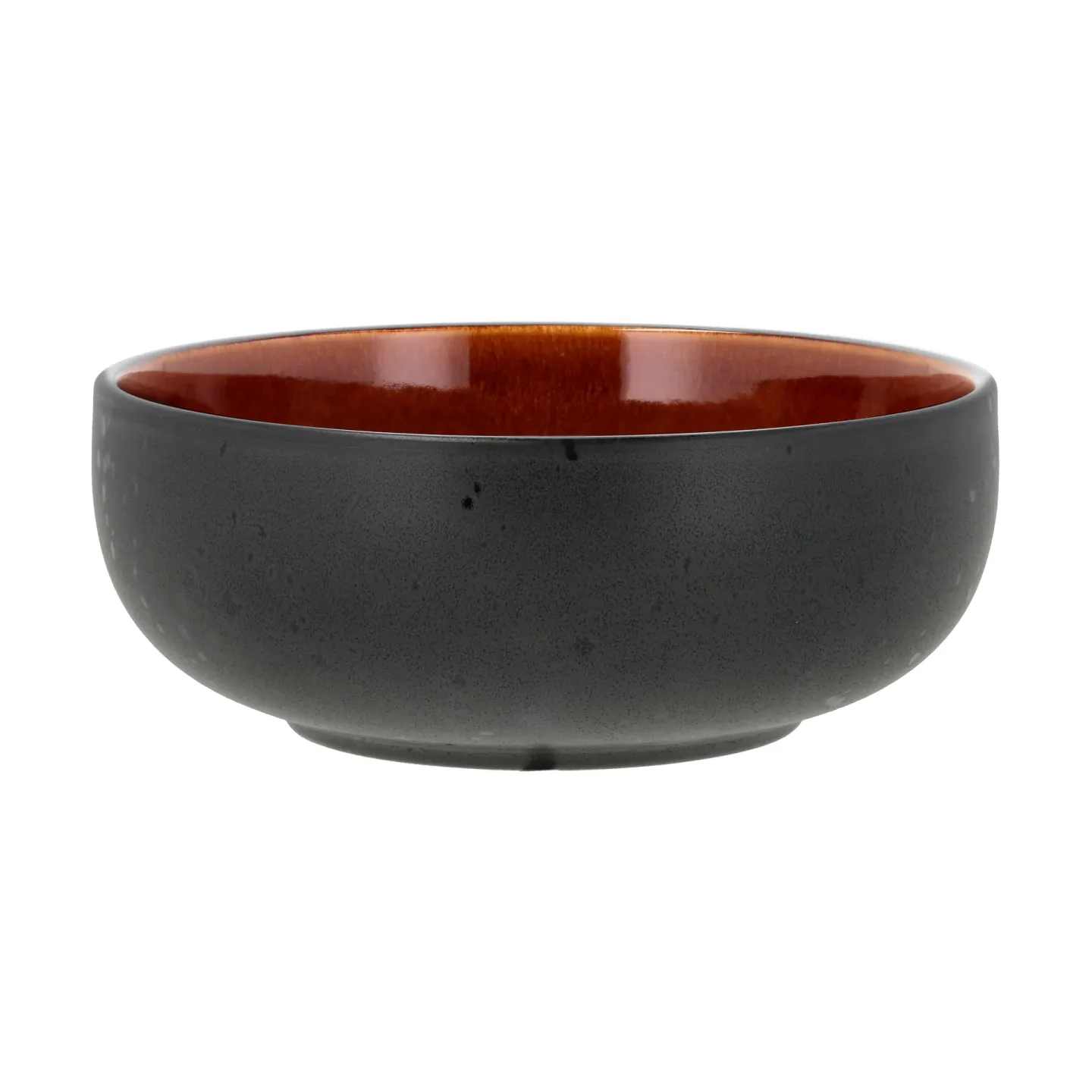 Bitz Bitz pokebowl/Ramen-Schale Ø18 cm Black-amber