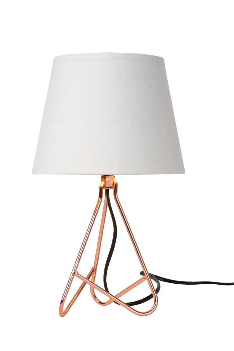 Lucide - Gitta 30cm - Bordslampa - Koppar