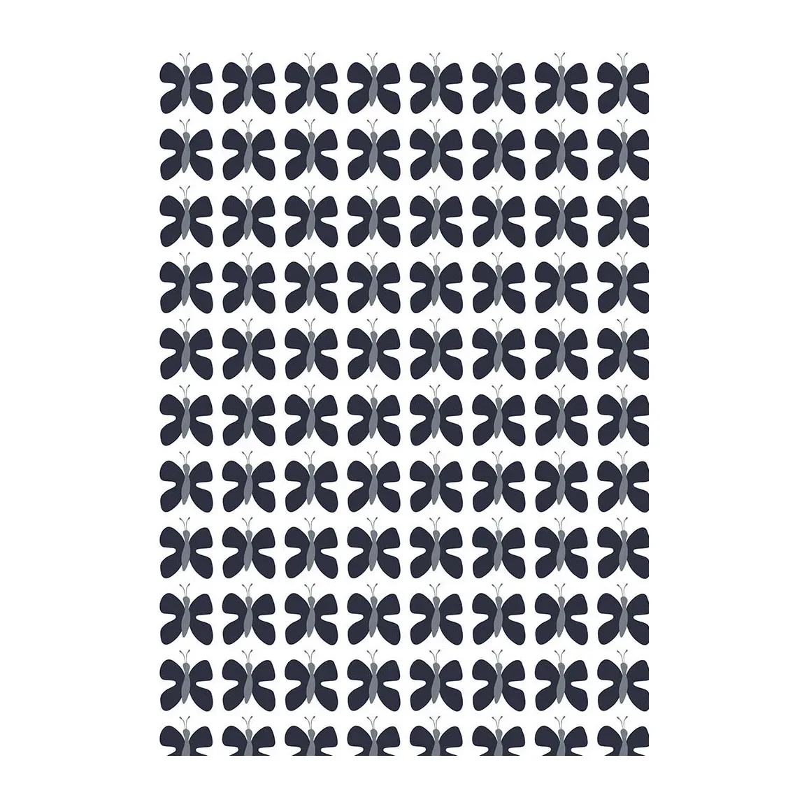 Arvidssons Textil Fjäril Mini vaxduk Blå