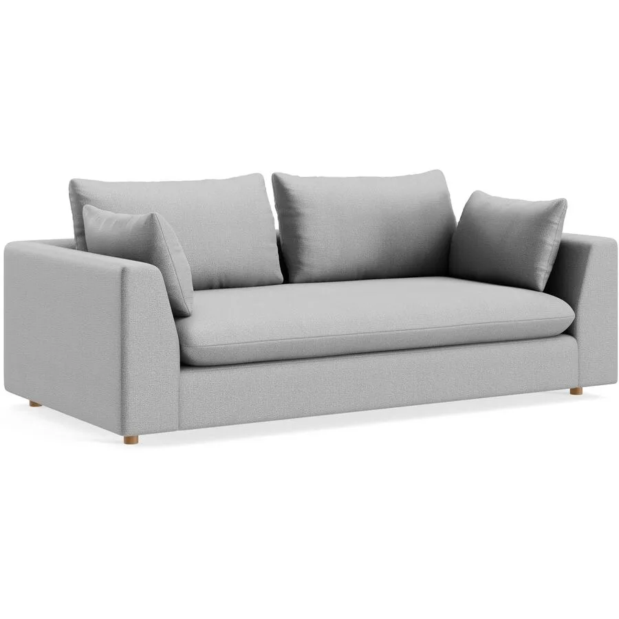 Sofa Milou Ohne Stoff grey B 209 T 108 cm - Möbel Konfigurator: Traummöbel individuell zusammenstellen