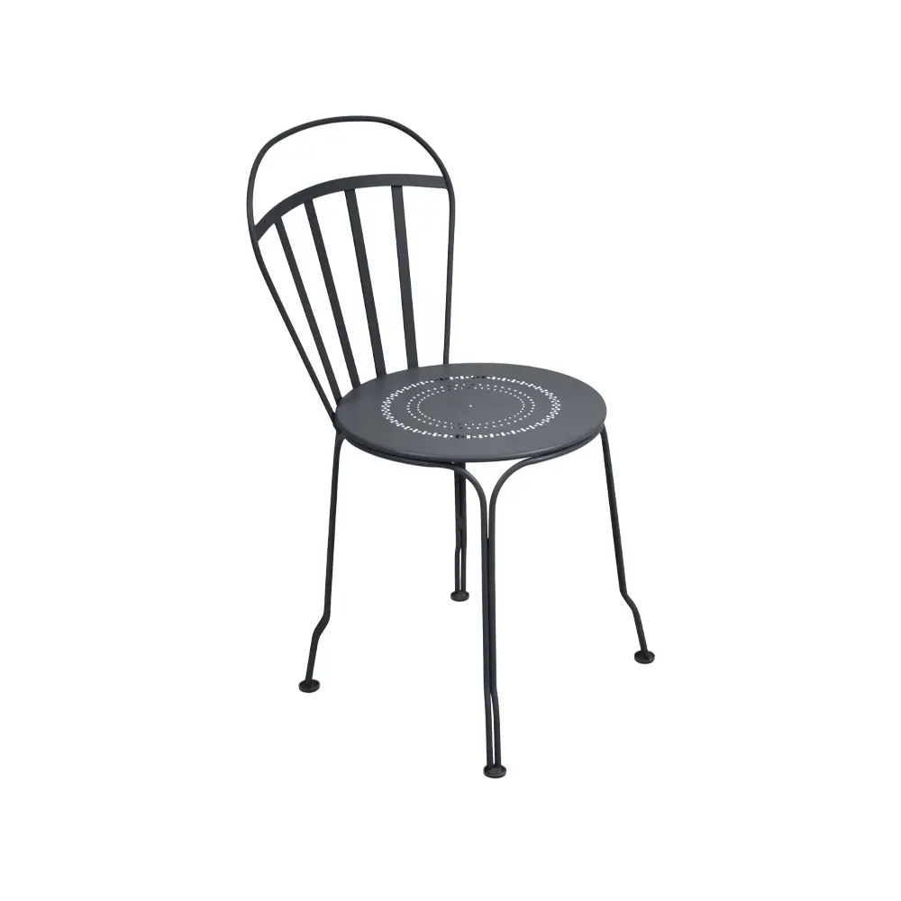 Fermob Louvre stol Anthracite (grå)