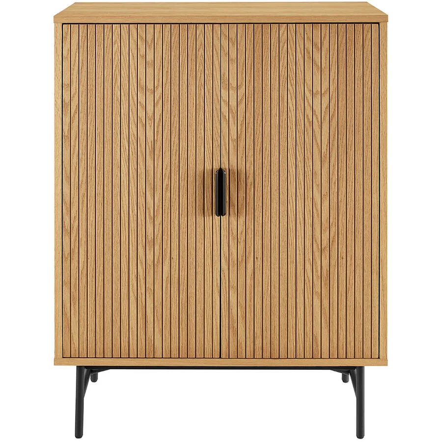 Kommode Nella Natur MDF, Eiche B 80 H 110 cm